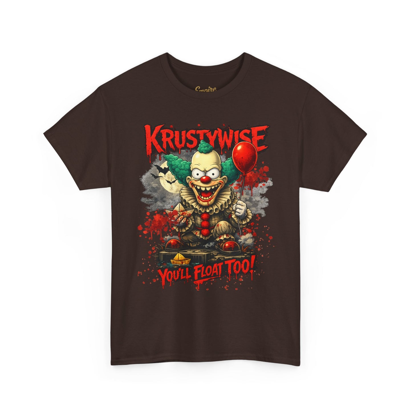 Krustywise "You’ll Float Too" Horror Tee