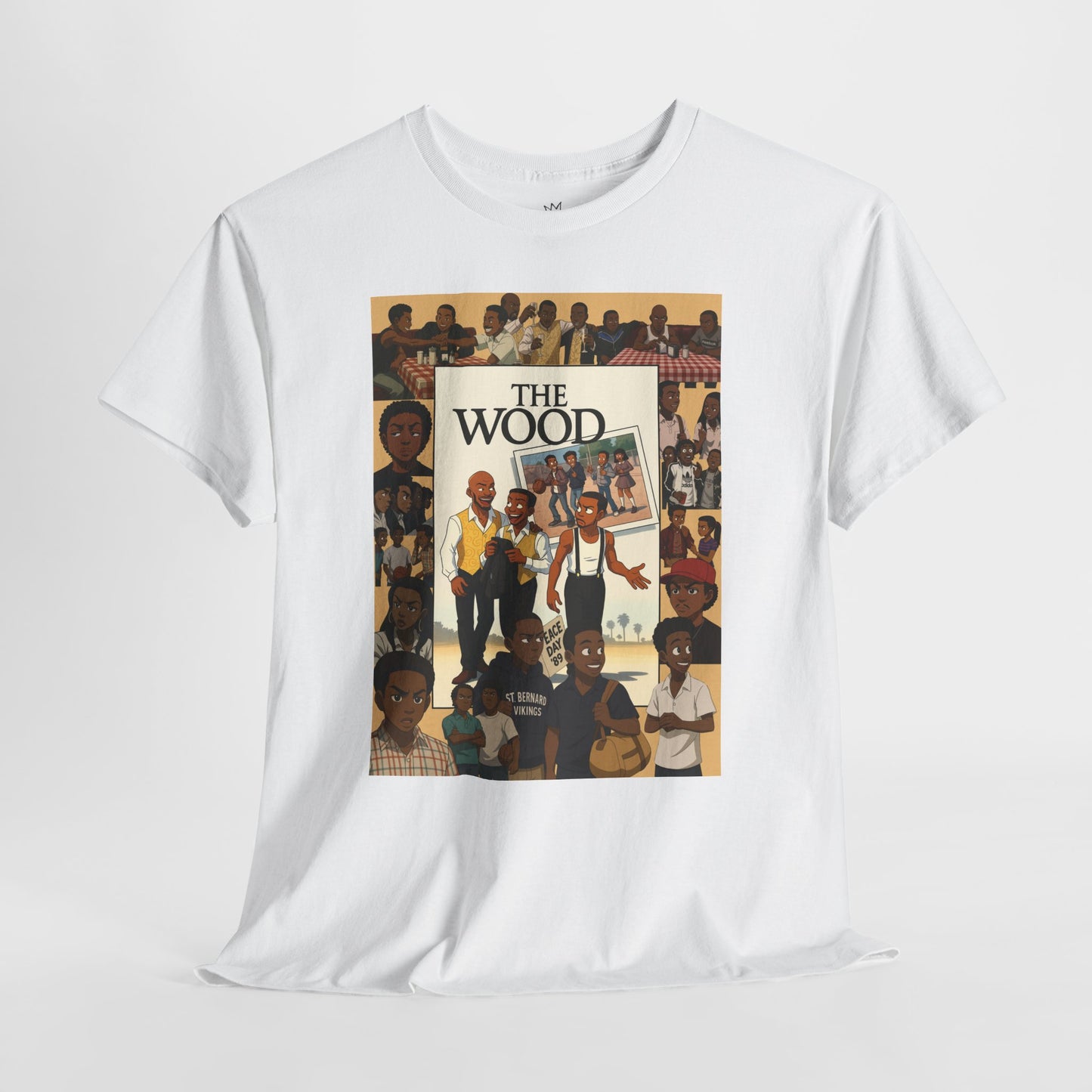 Retro 'The Wood' Graphic Shirt - Perfect for Casual Wear or Events