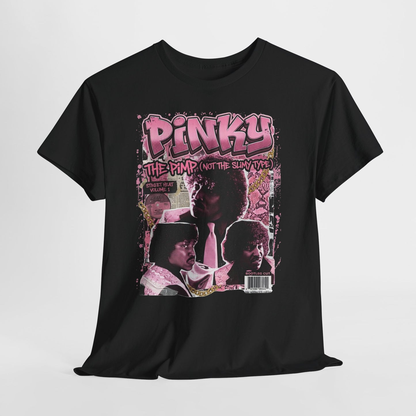 Pinky Retro Comic Tee — Vintage 90s Pop Art Graphic T-Shirt