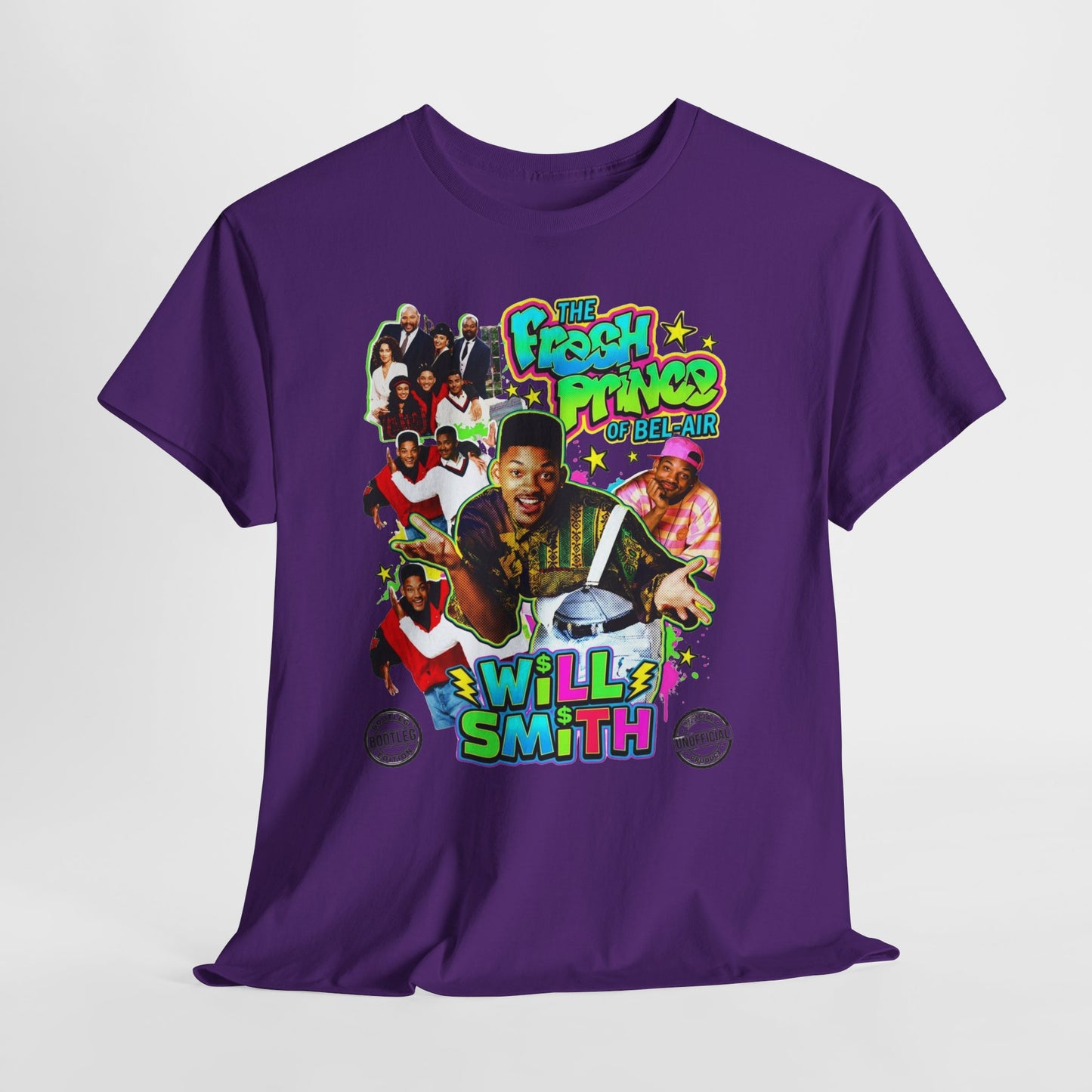 The Fresh Prince of Bel-Air Bootleg Collage Unisex Graphic Tee