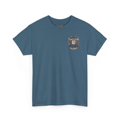 Teacher Coffee T-Shirt — “May Your Coffee Be Stronger Than Your Students' Excuses”