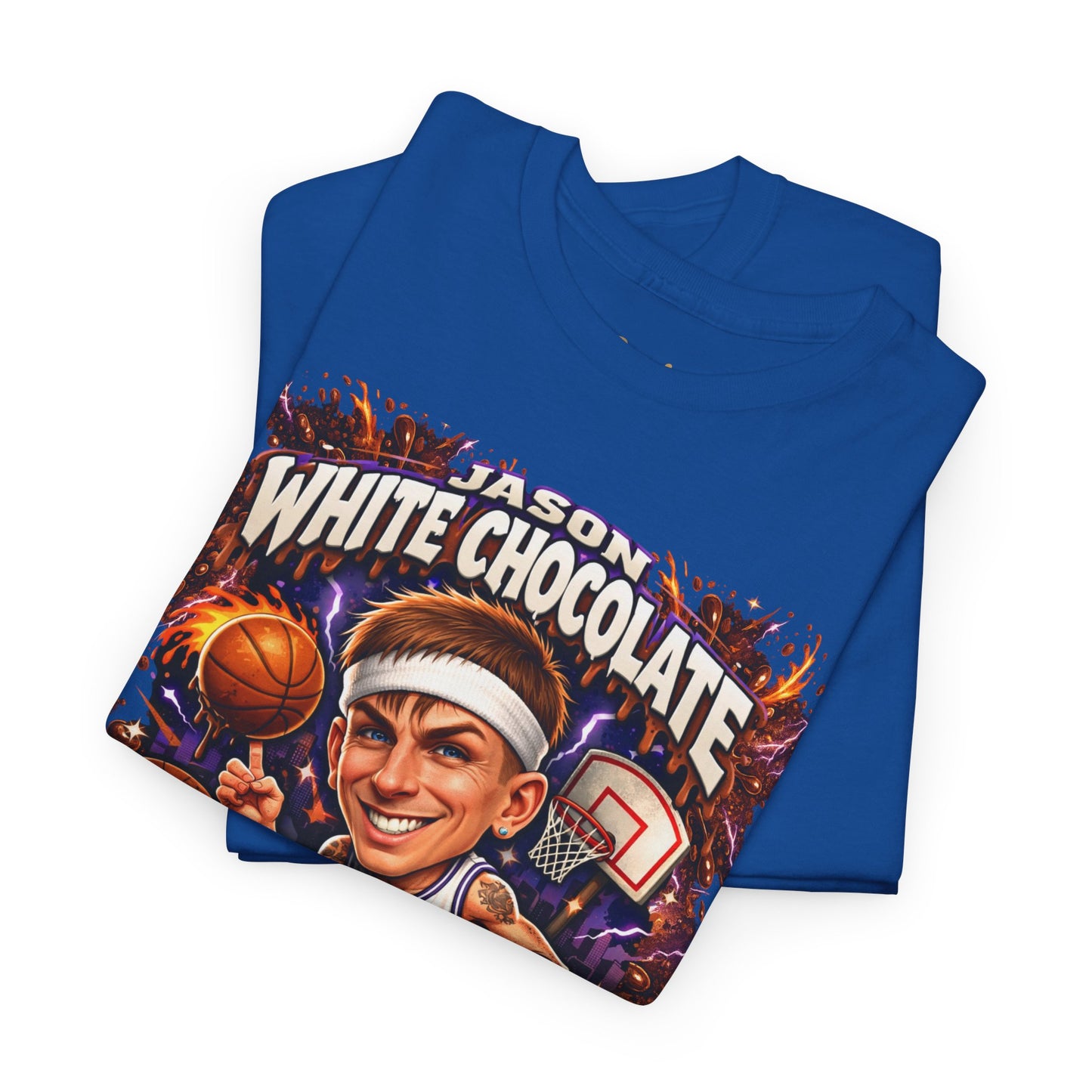 White Chocolate Kings Handle Basketball T-Shirt