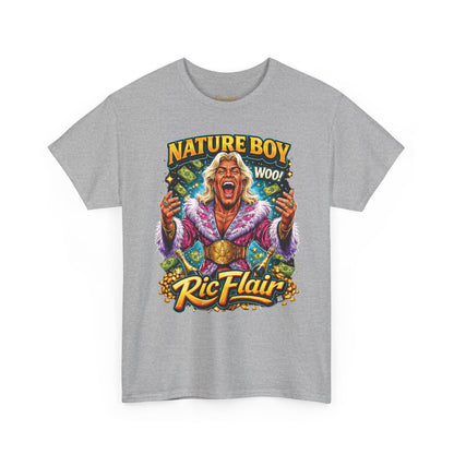 Ric Flair 'Nature Boy' Graphic Tee — Retro Wrestling Fan T-Shirt
