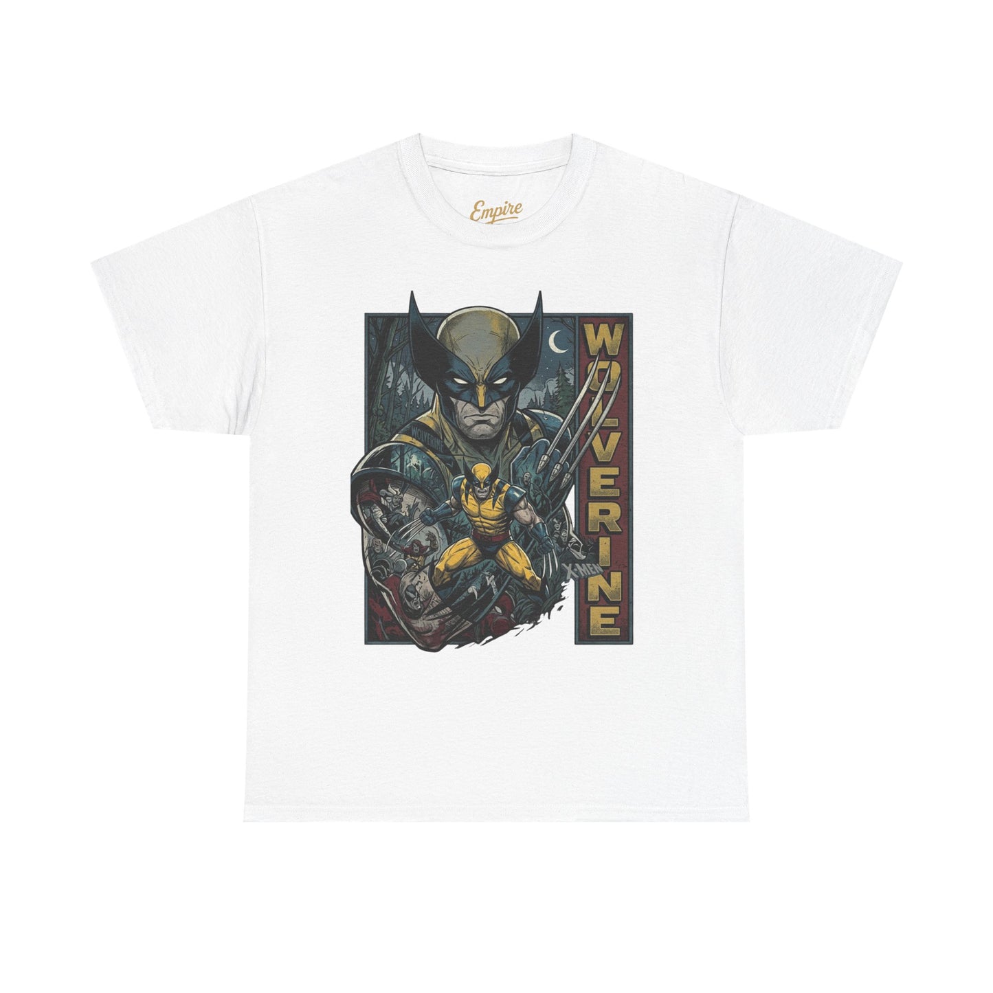 Wolverine Retro Comic Art T-Shirt