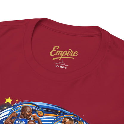 Orlando Magic Basketball Tee — Shaq & Penny Retro Cartoon Design