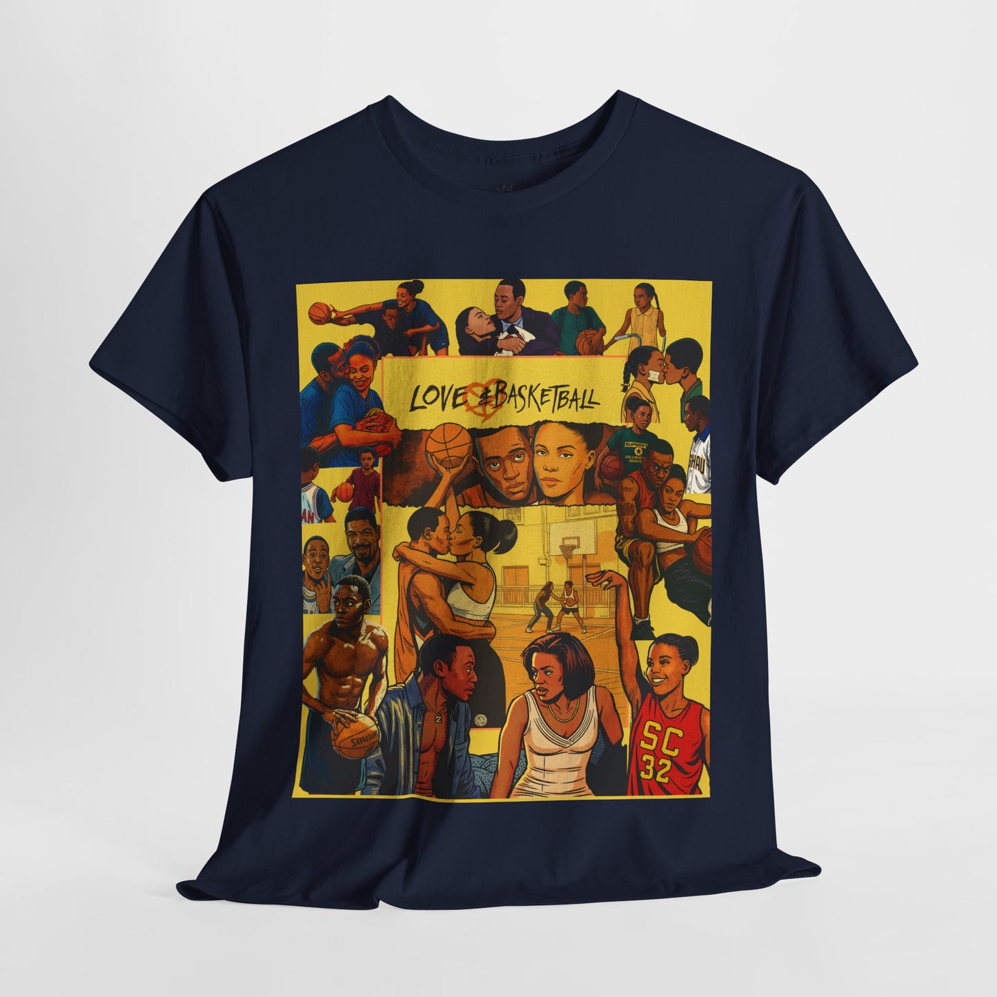 Love & Basketball Tee - Unique Graphic Shirt