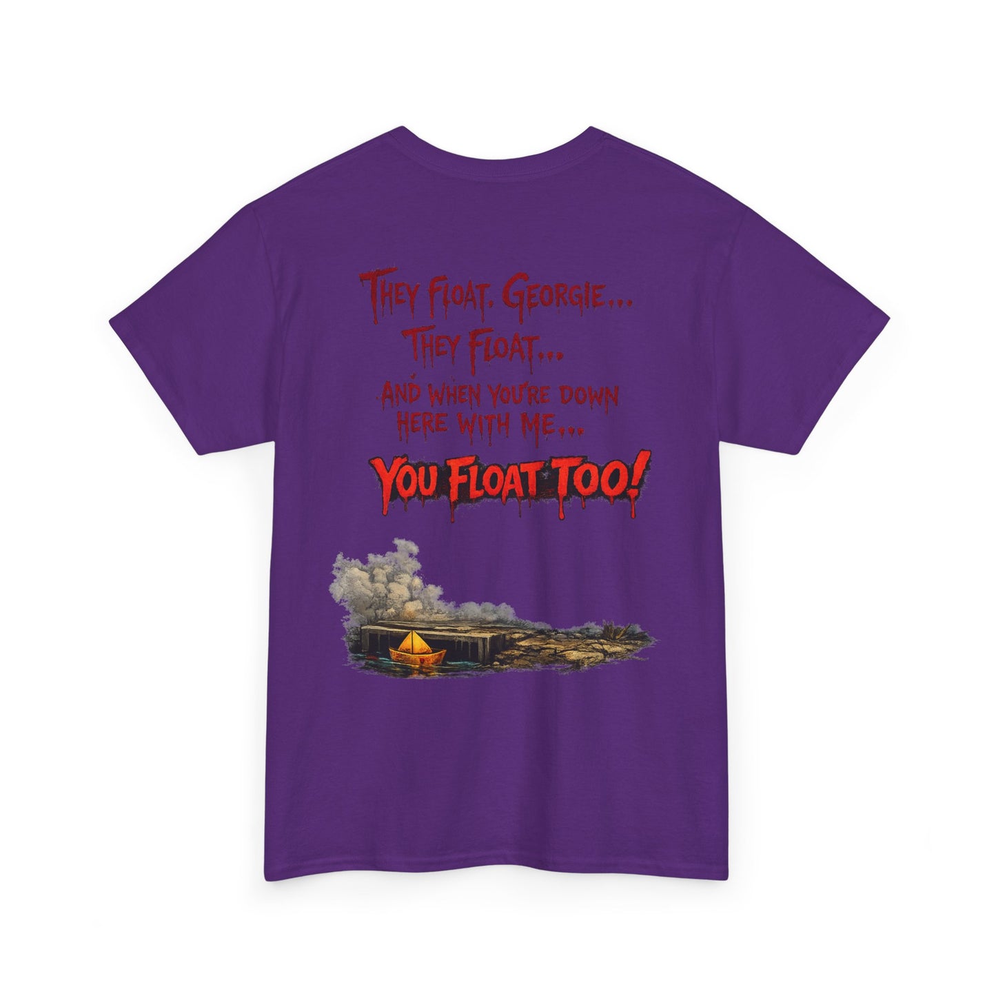 Krustywise "You’ll Float Too" Horror Tee