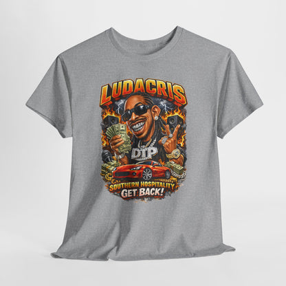 Ludacris Graphic Tee — Southern Hospitality "Get Back" Rap Tribute Shirt