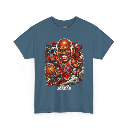 Basketball Legend T‑Shirt — 'Michael' Retro Cartoon Bulls Tee