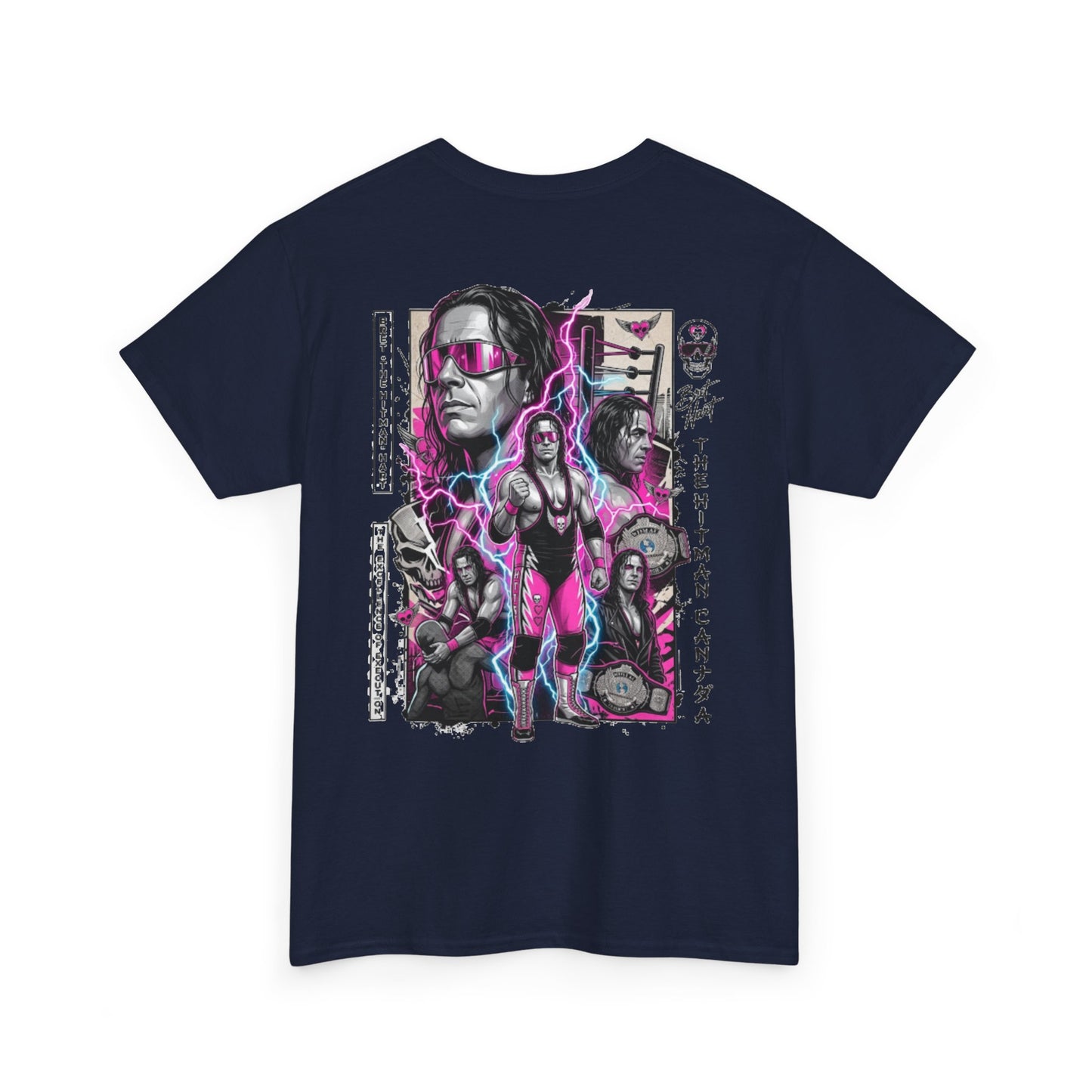Bret Hart Tribute T-Shirt — Retro Wrestling Tee