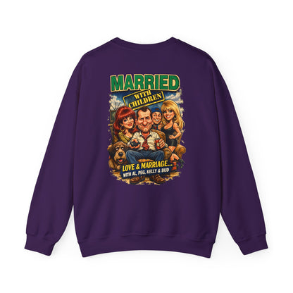 Married with Children Retro Crewneck Sweatshirt