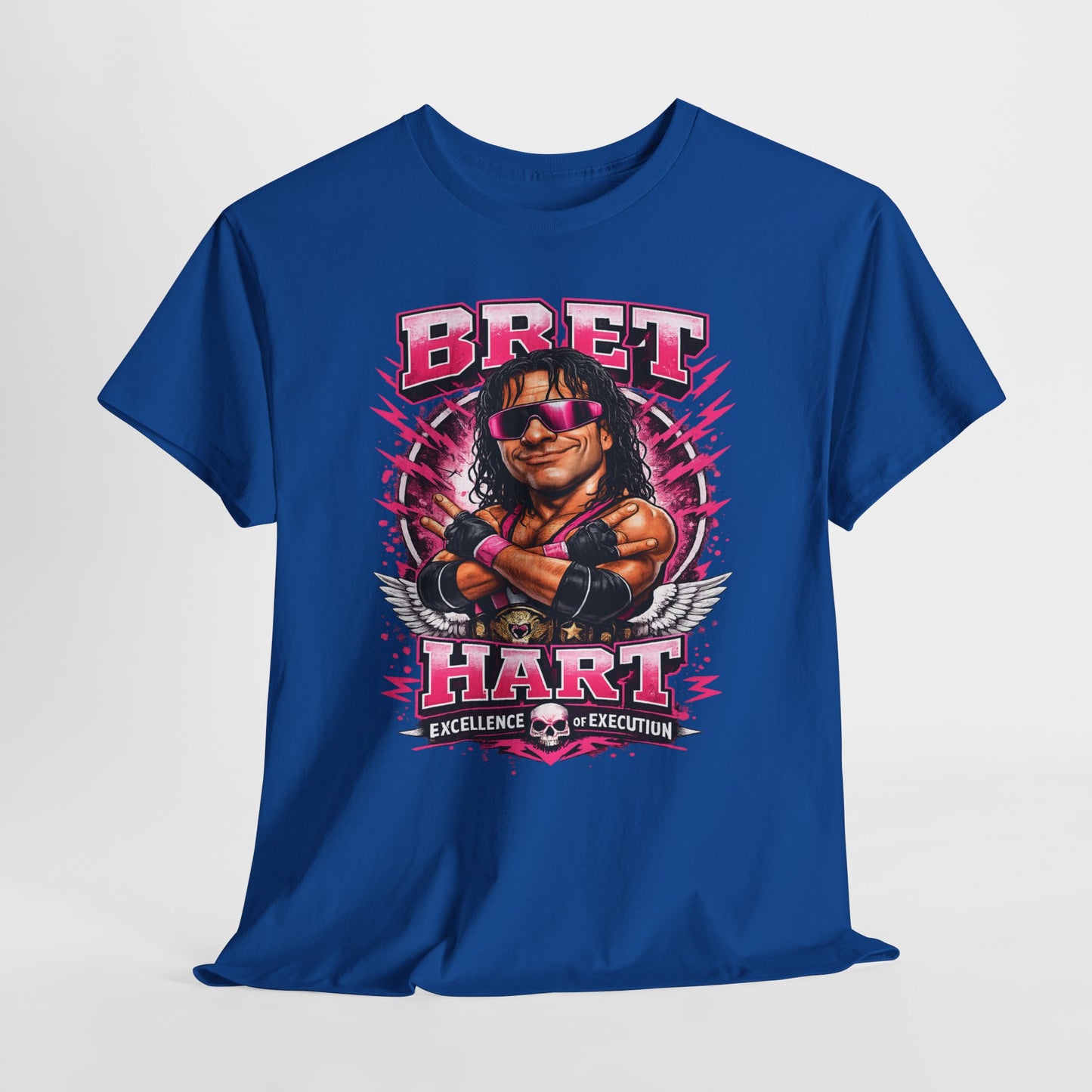 Bret Hart Tribute T-Shirt — "I Am The Best There Is" Retro Wrestling Tee