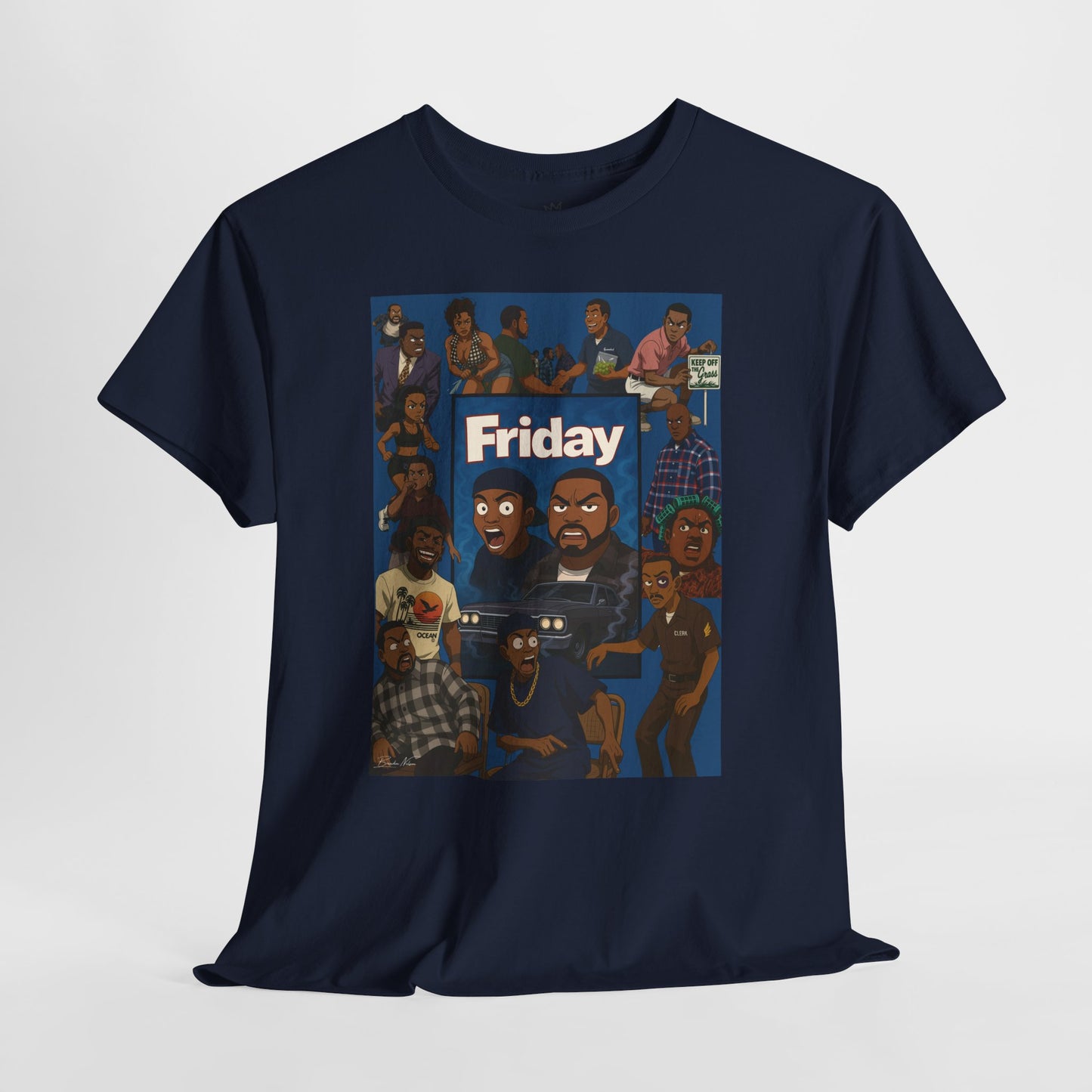 Movie 'Friday' Inspired Graphic Unisex Heavy Cotton Tee