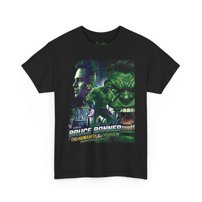 Hulk Comic Movie Poster T-Shirt – 'Bruce Banner' Graphic Tee