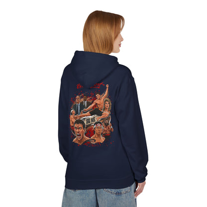 Bloodsport Vintage Collage Graphic Hoodie