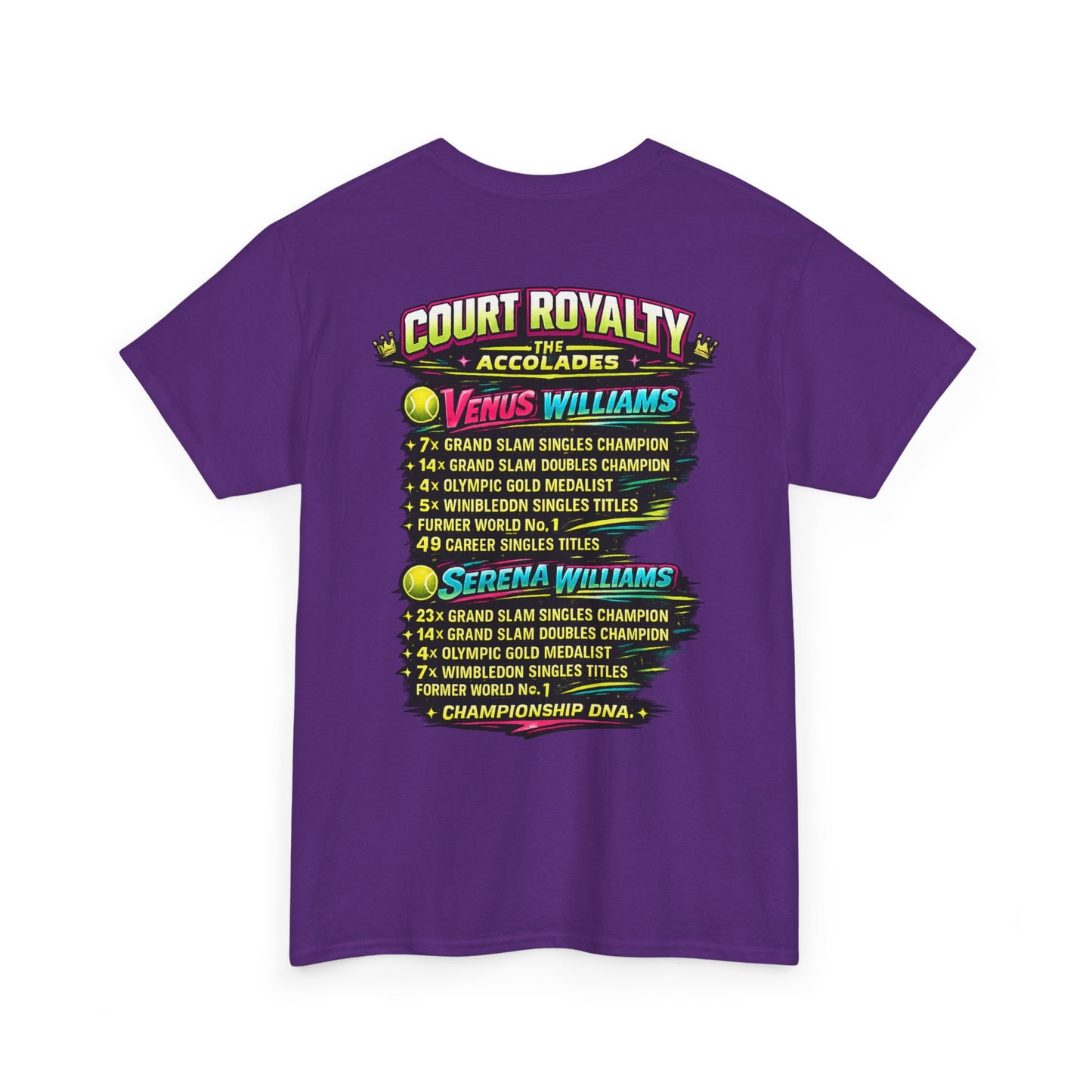 Court Royalty T-Shirt — Venus & Serena Tribute Tee