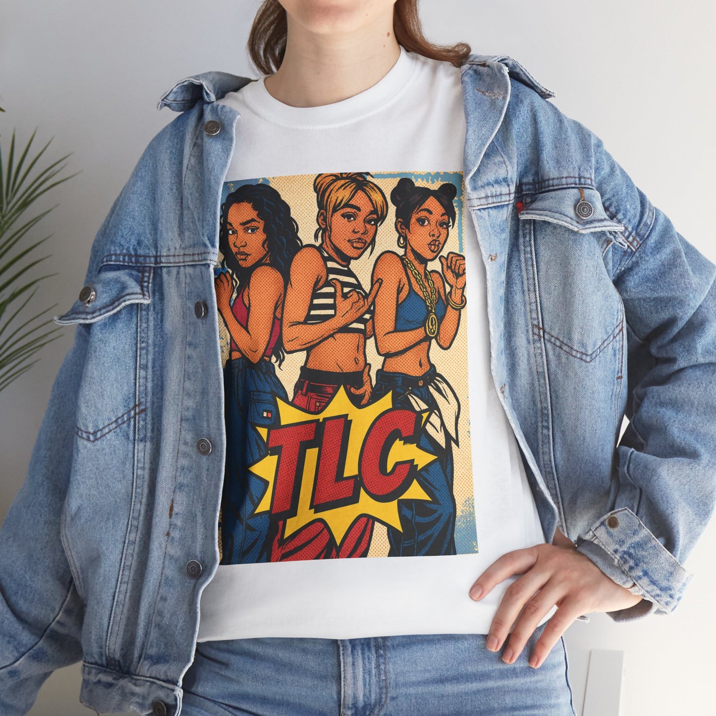 TLC Inspired Retro Graphic Shirt, 90s Nostalgia T-Shirt
