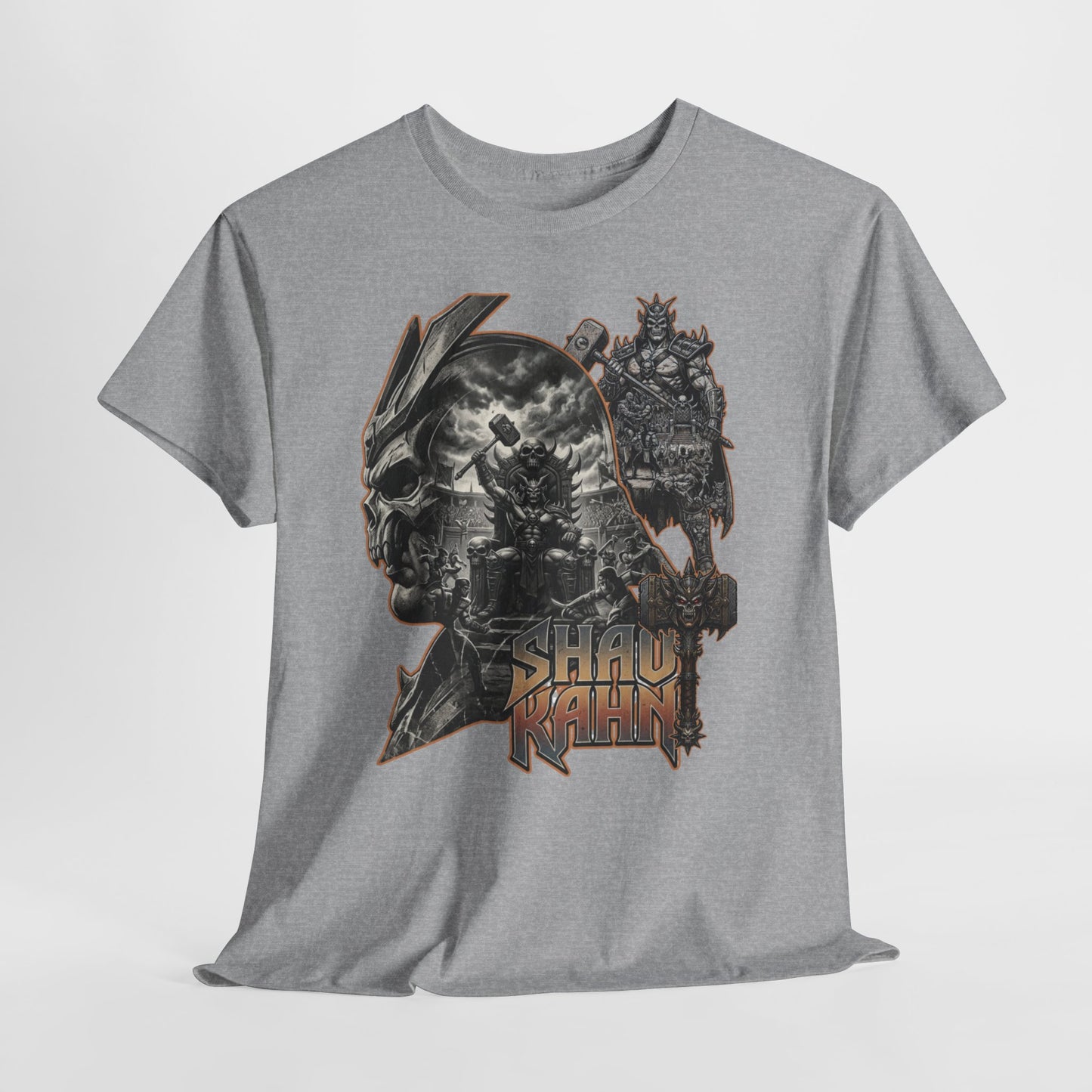 Shao Khan Graphic Tee — Vintage Feudal Japan Warrior Design