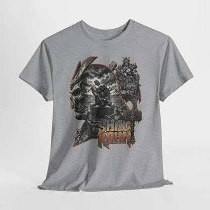 Shao Khan Graphic Tee — Vintage Feudal Japan Warrior Design