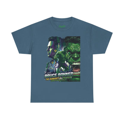 Hulk Comic Movie Poster T-Shirt – 'Bruce Banner' Graphic Tee