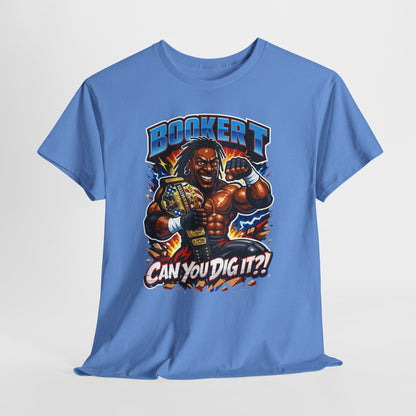 Booker T "Can You Dig It?!" T-Shirt — Retro Pro Wrestler Graphic Tee