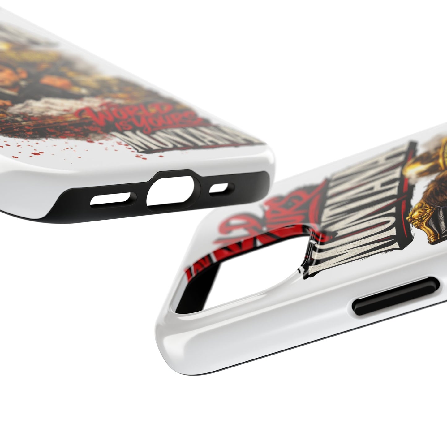 Tony Montana "The World Is Yours" Vintage Caricature Tough Phone Case
