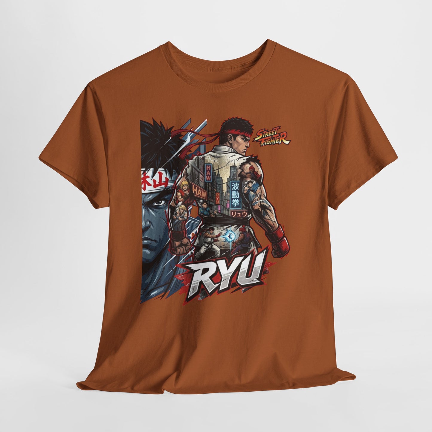 Ryu Street Fighter Graphic Tee — Vintage Fighter Art T-Shirt