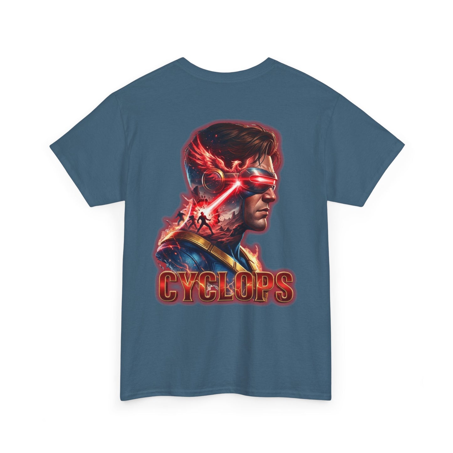 Cyclops Graphic Tee - Retro Superhero X-Men Design