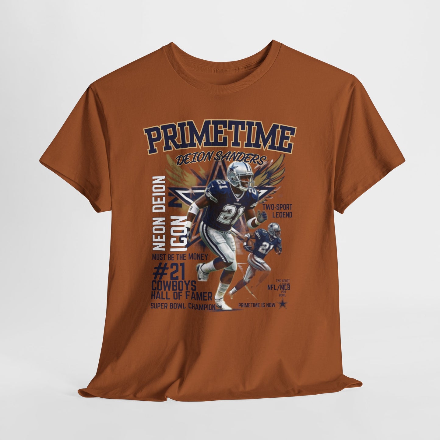 Primetime Deion Sanders Football Tee