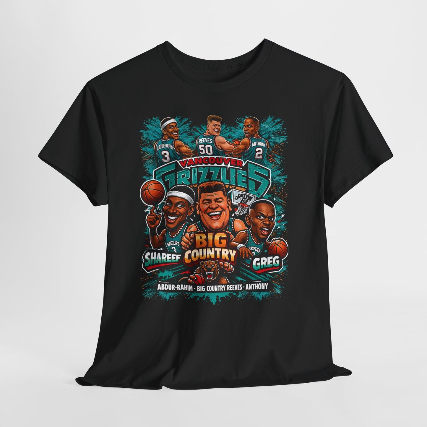 Grizzlies Big Country Basketball Tee