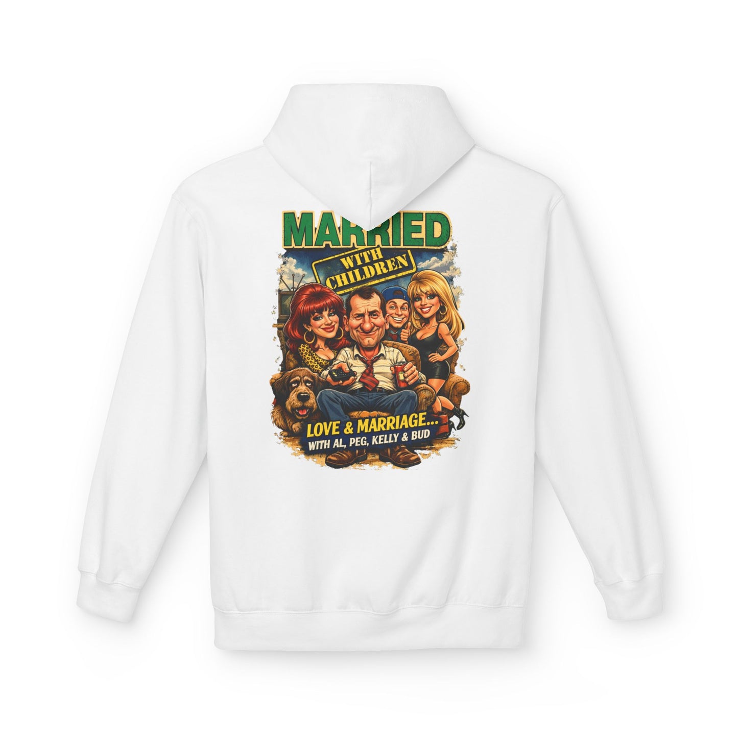 Married with Children Midweight Softstyle Fleece Hoodie