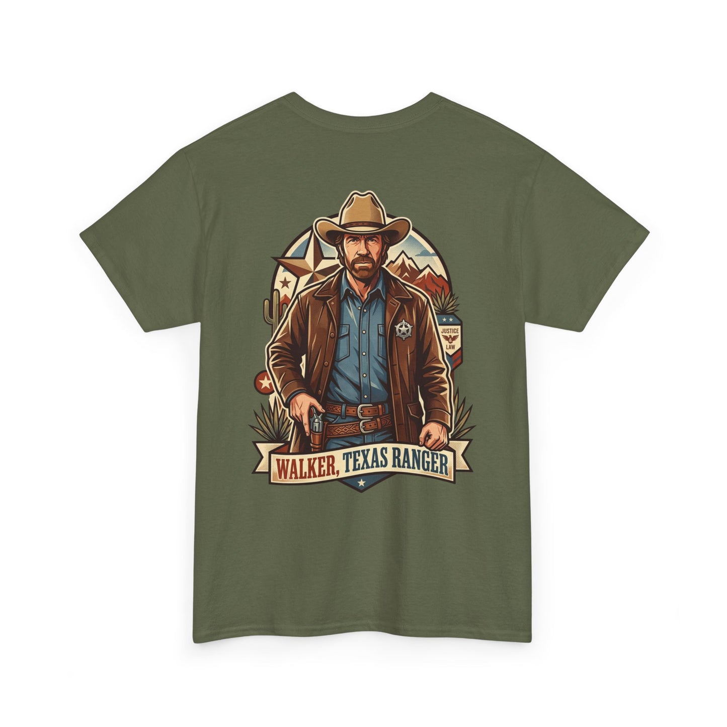 Walker Texas Ranger T‑Shirt — Vintage Cowboy Ranger Graphic Tee