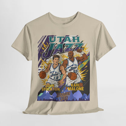 Utah Jazz Basketball Tribute Tee