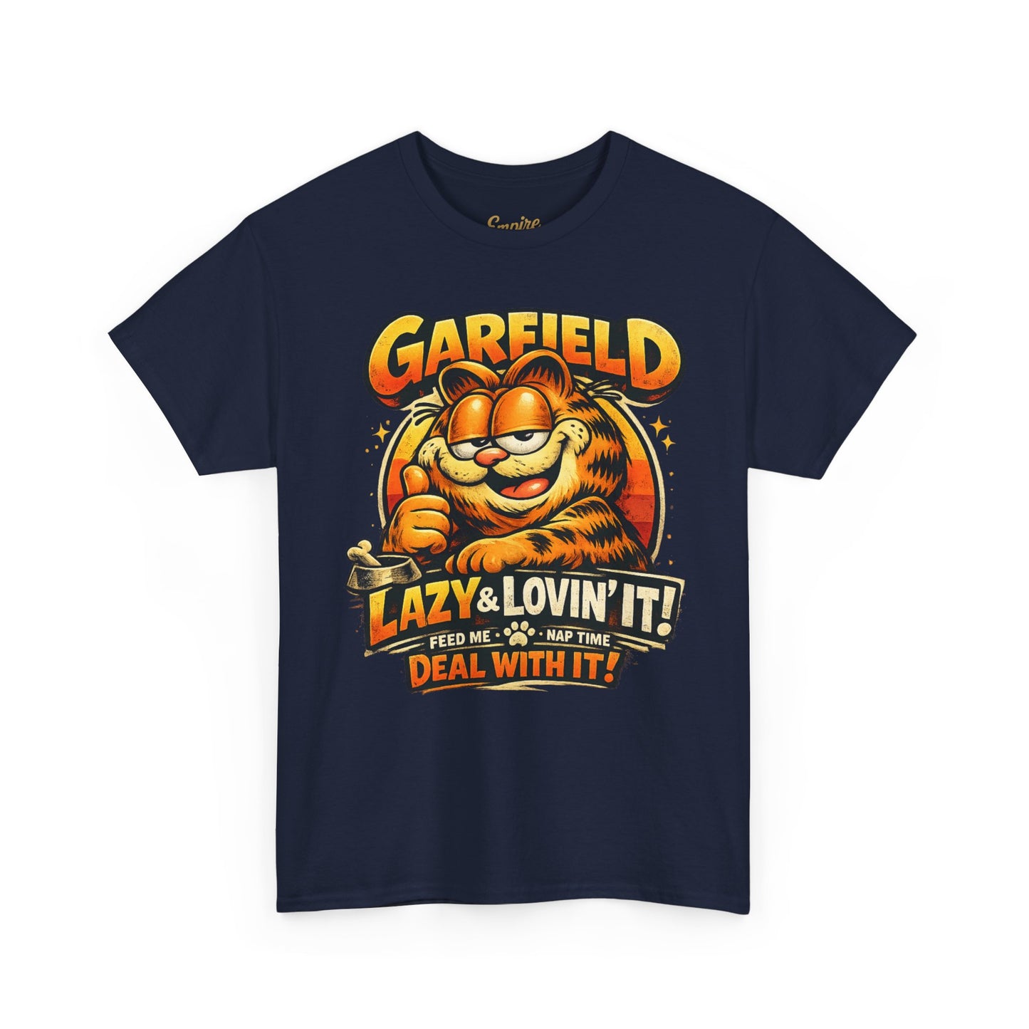 Garfield "Lazy & Lovin' It" Graphic Tee