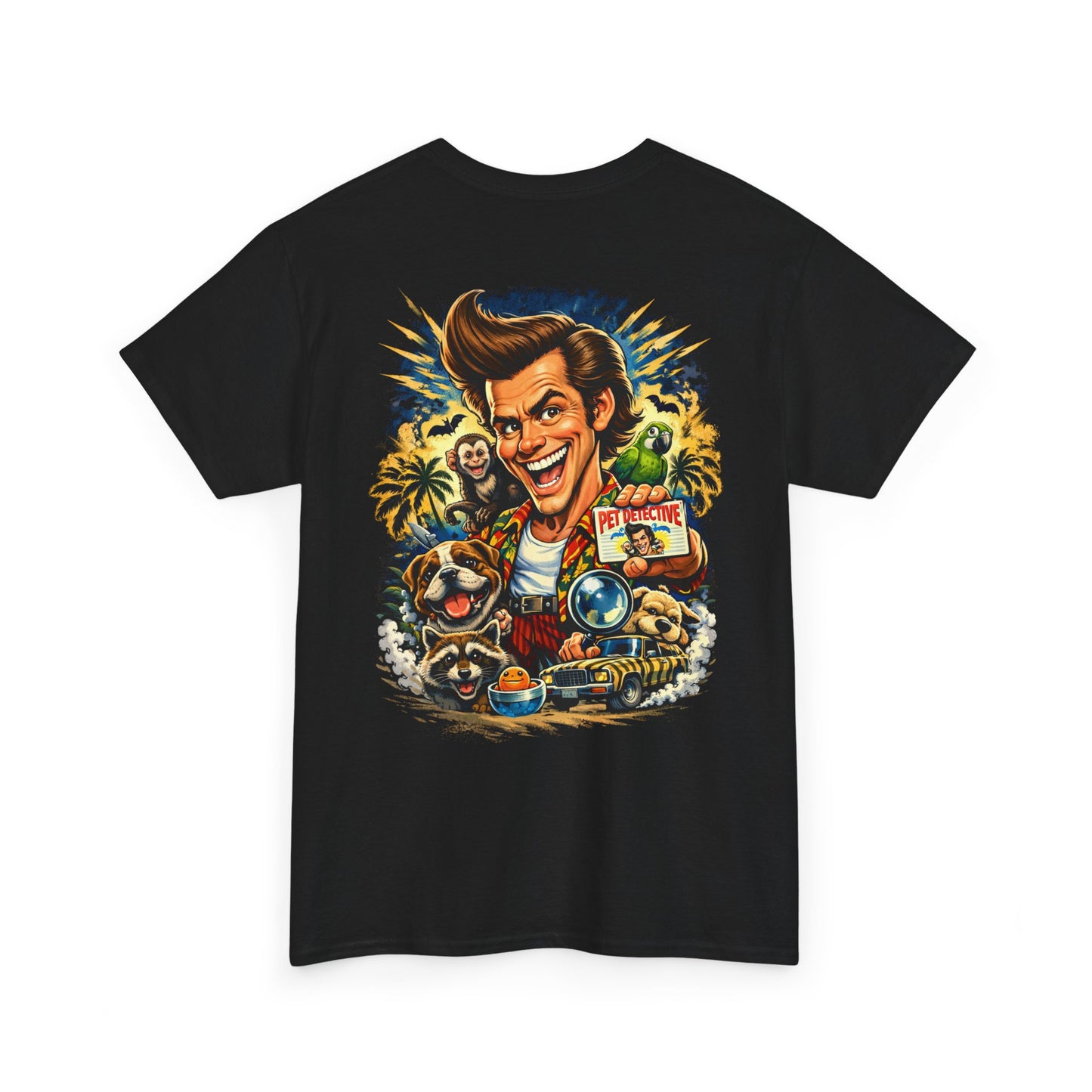 Ace Ventura Pet Detective T-Shirt – Retro 90s Comedy Movie Graphic Tee