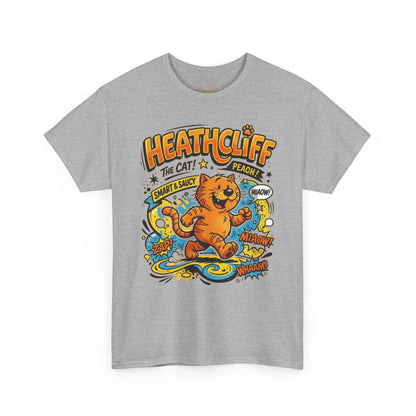 Heathcliff Retro Cat T-Shirt — Vintage Cartoon Graphic Tee