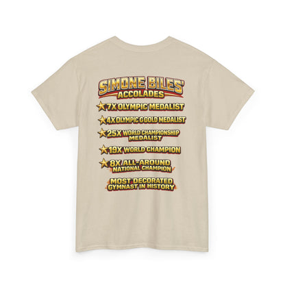 Simone Champion Gymnastics T-Shirt — "Fly Like a Champion" Tribute Tee