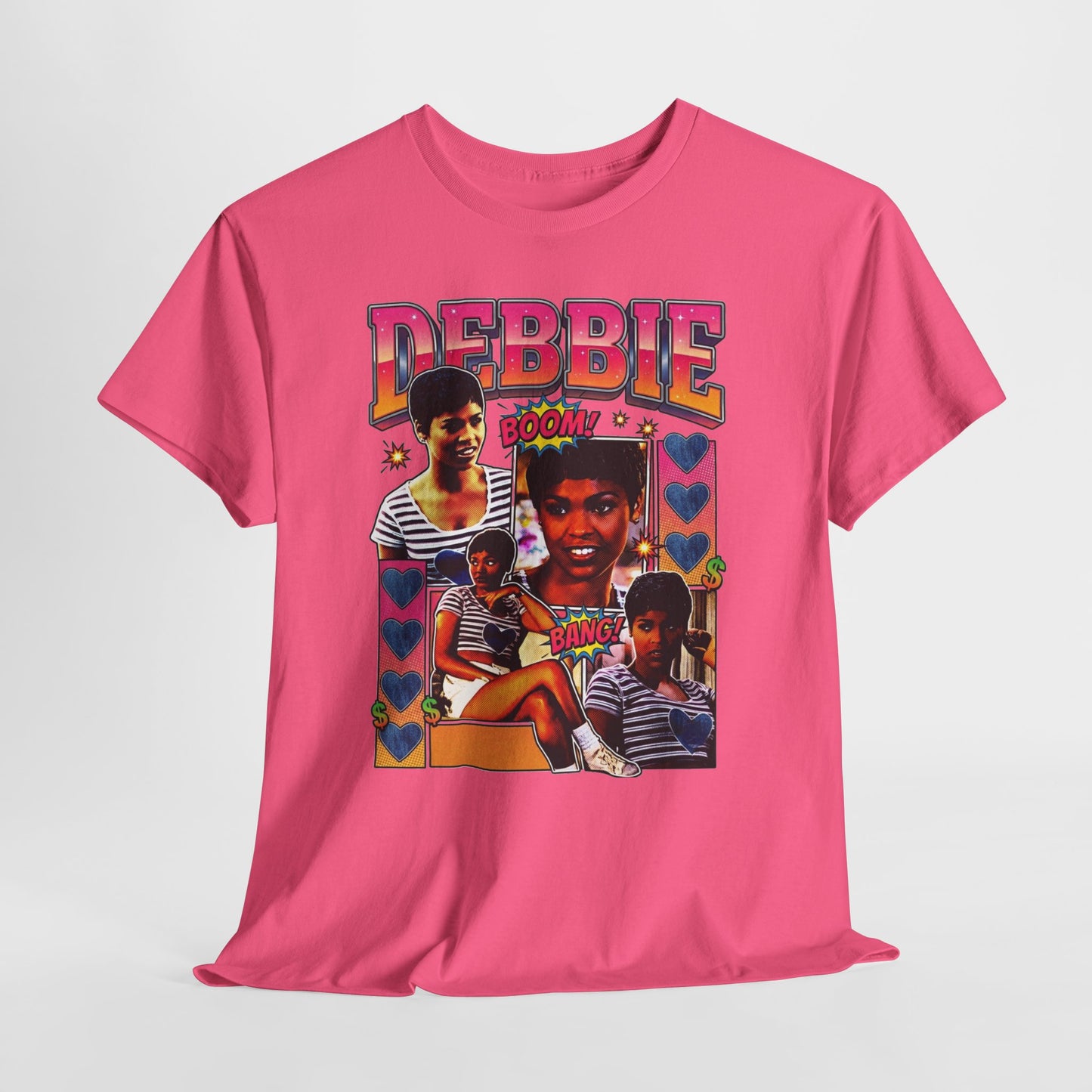 Debbie Retro Collage Tee — 90s Vintage Photo Graphic T-Shirt