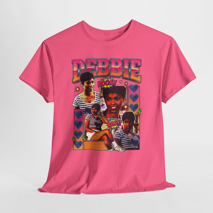 Debbie Retro Collage Tee — 90s Vintage Photo Graphic T-Shirt