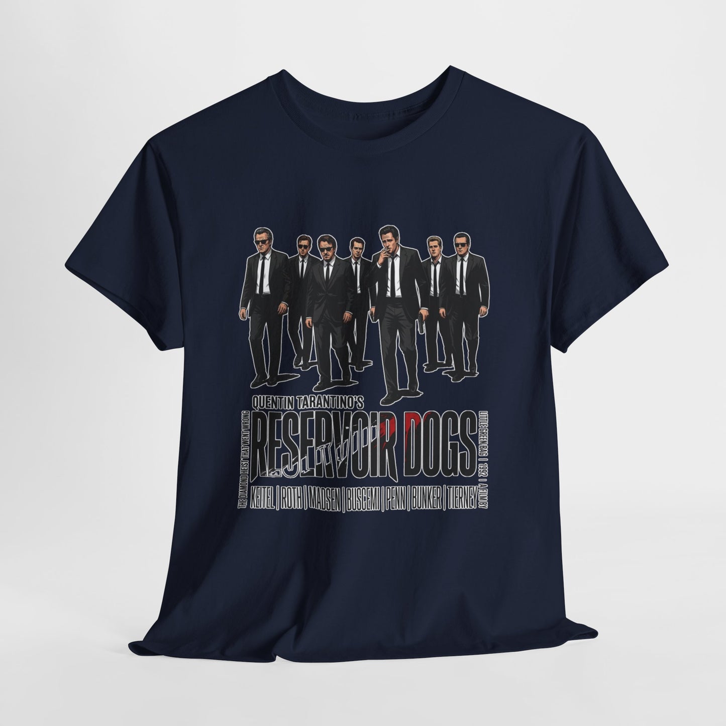 Reservoir Dogs Movie Poster Tee — Classic Quentin Tarantino Graphic T-Shirt