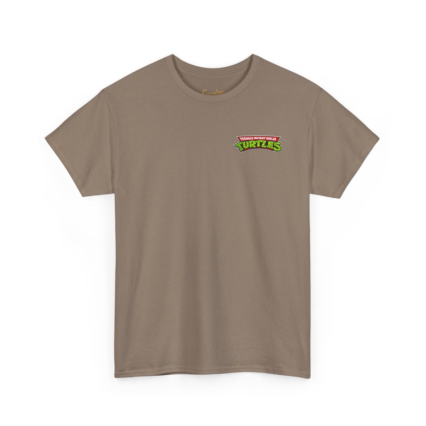 Teenage Mutant Ninja Turtles Graphic Tee — Retro Comic Backprint