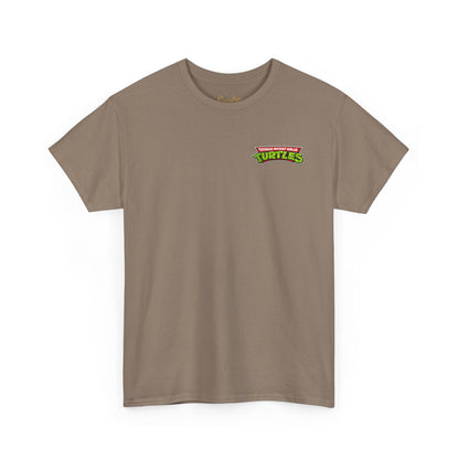 Teenage Mutant Ninja Turtles Graphic Tee — Retro Comic Backprint