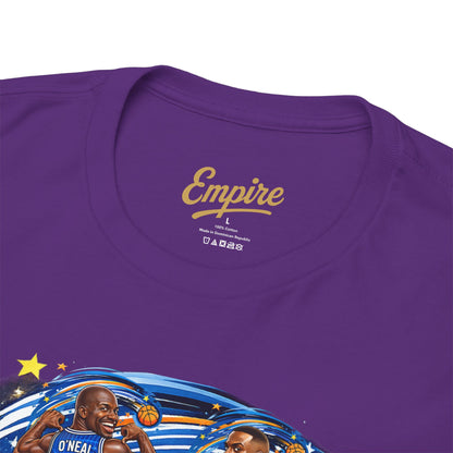 Orlando Magic Basketball Tee — Shaq & Penny Retro Cartoon Design