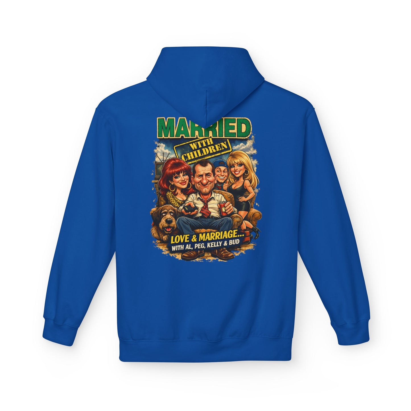 Married with Children Midweight Softstyle Fleece Hoodie