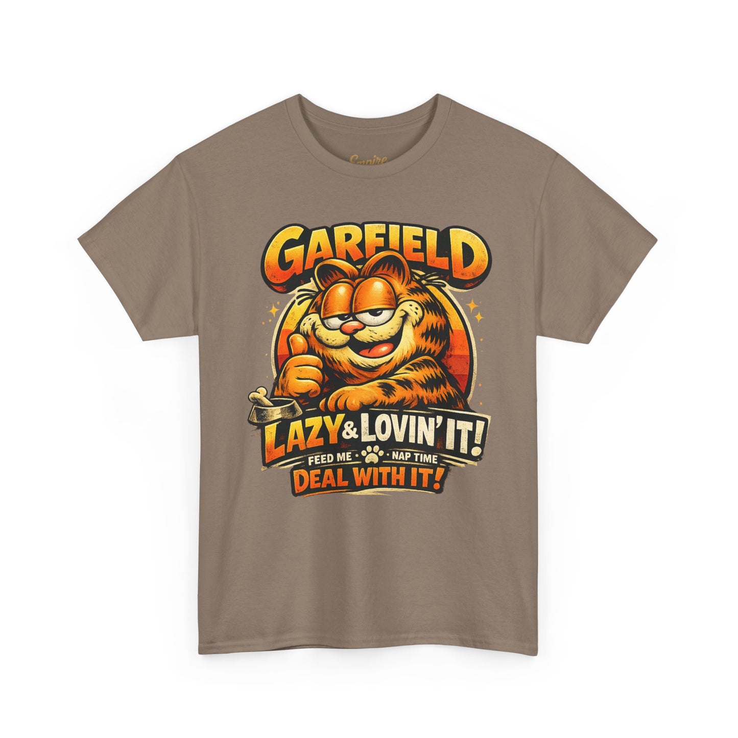 Garfield "Lazy & Lovin' It" Graphic Tee