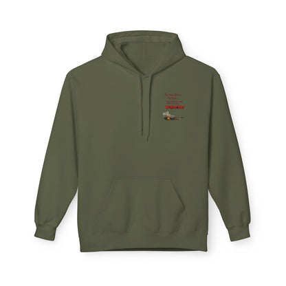 'Krustywise' Creepy Clown Design, "You’ll Float Too" Midweight Softstyle Fleece Hoodie