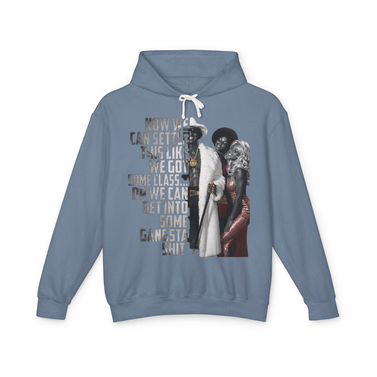 We Can Settle This Like We Got Some Class - The Mack Gangsta Shit Graphic Hoodie