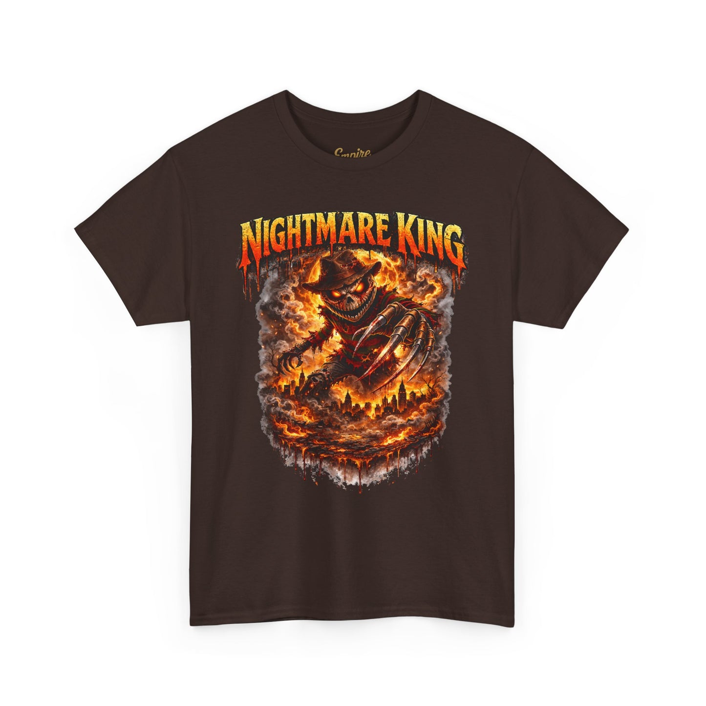 Nightmare King T-Shirt — Scary Skull Horror Tee
