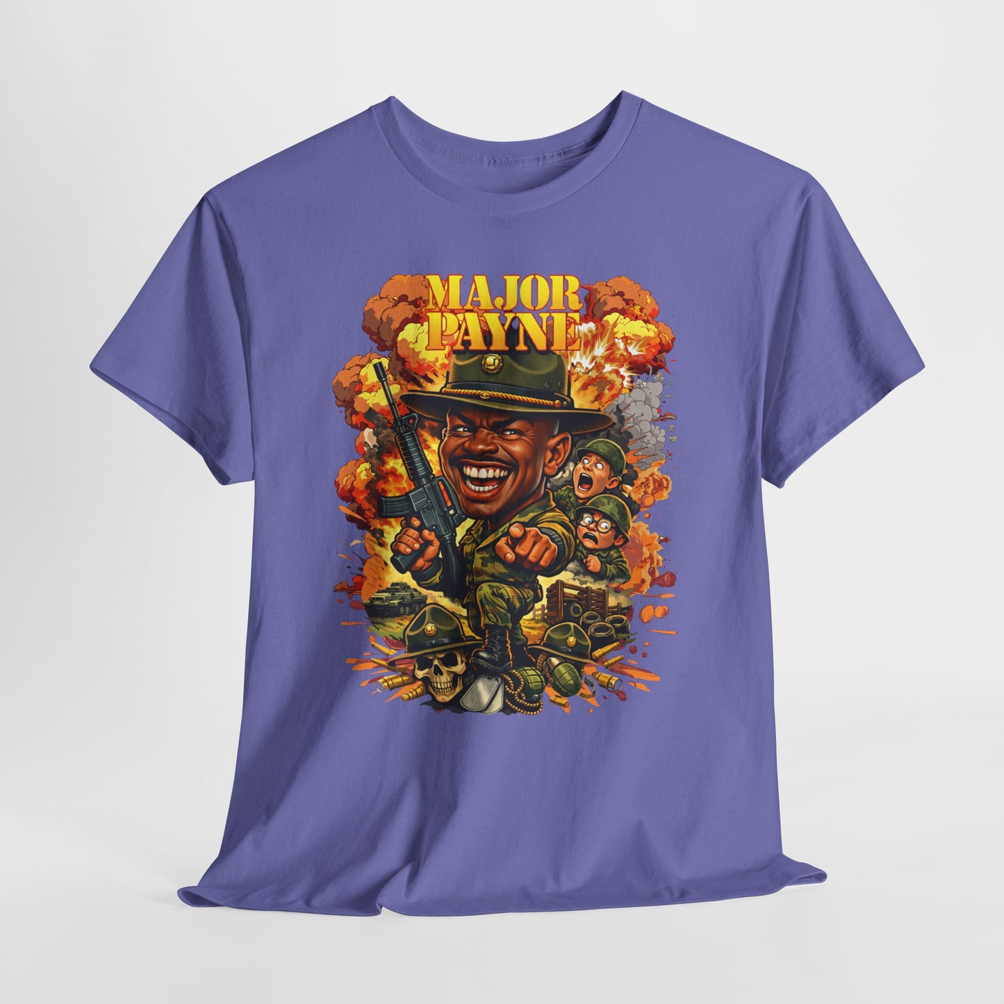 Major Payne Graphic Tee — Vintage Military Comedy Movie Shirt