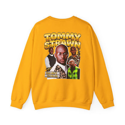 Martin Graphic Crewneck Sweatshirt — Vintage Retro Tommy Strawn Photo Collage